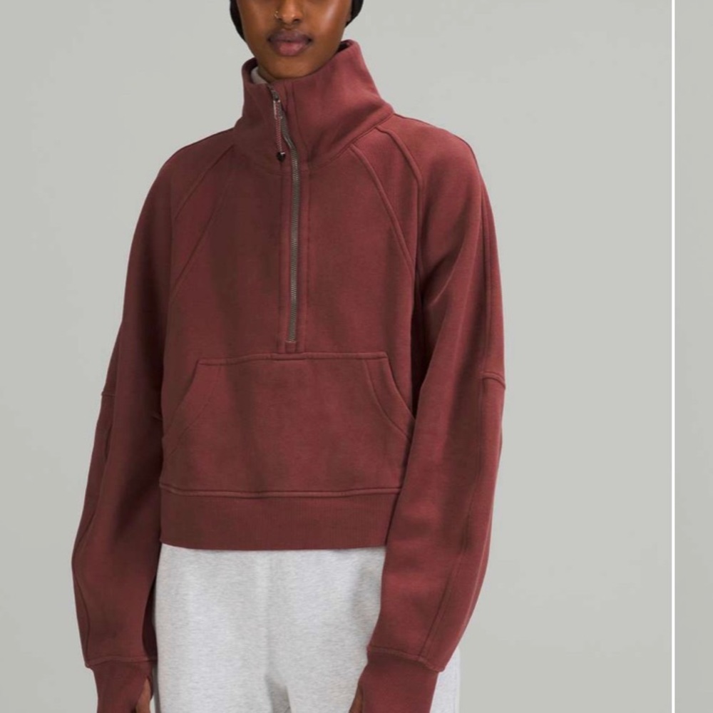 Lululemon SCUBA funnel neck oversized pullover M/L